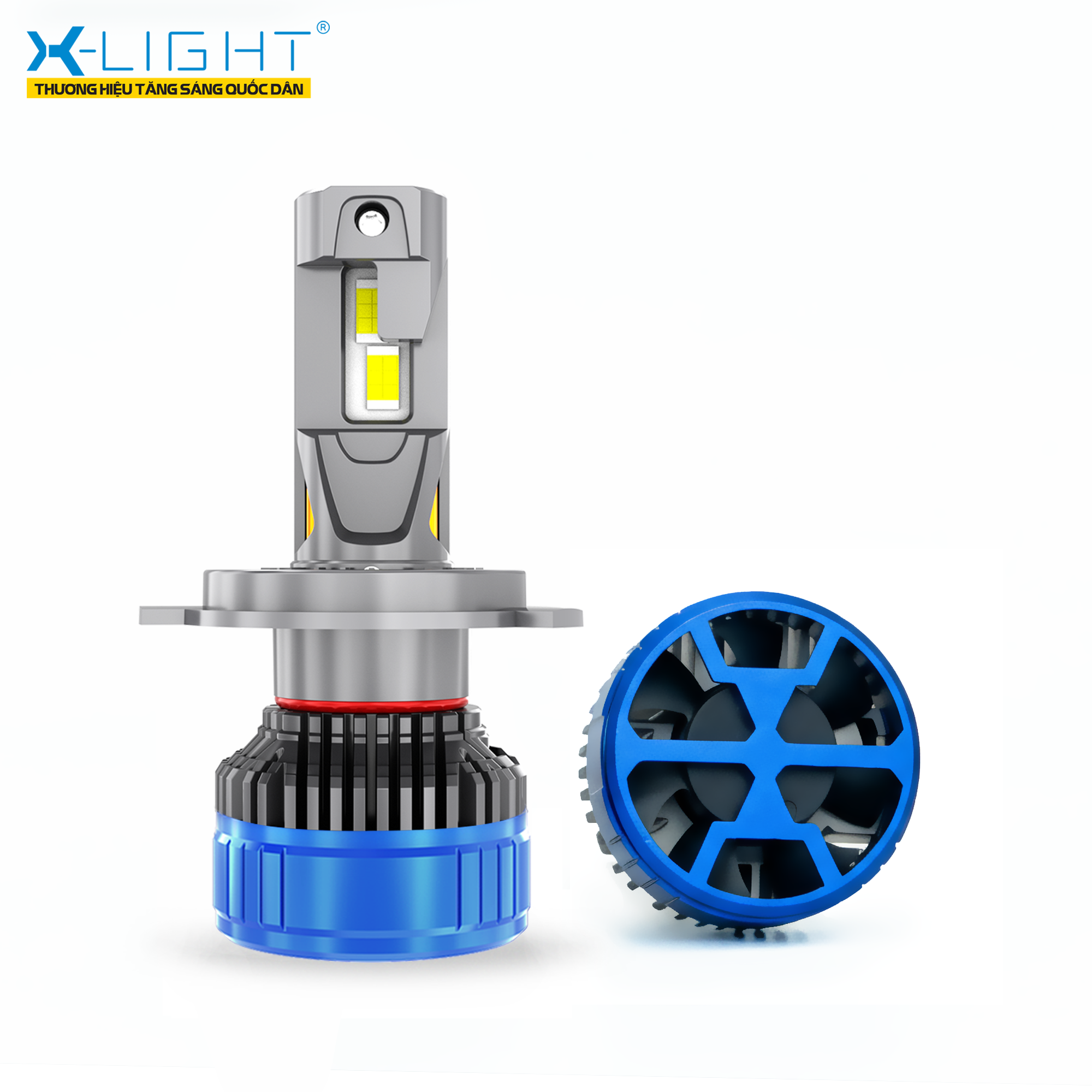 BÓNG LED X-LIGHT S6 PRO V2 CHÂN H4